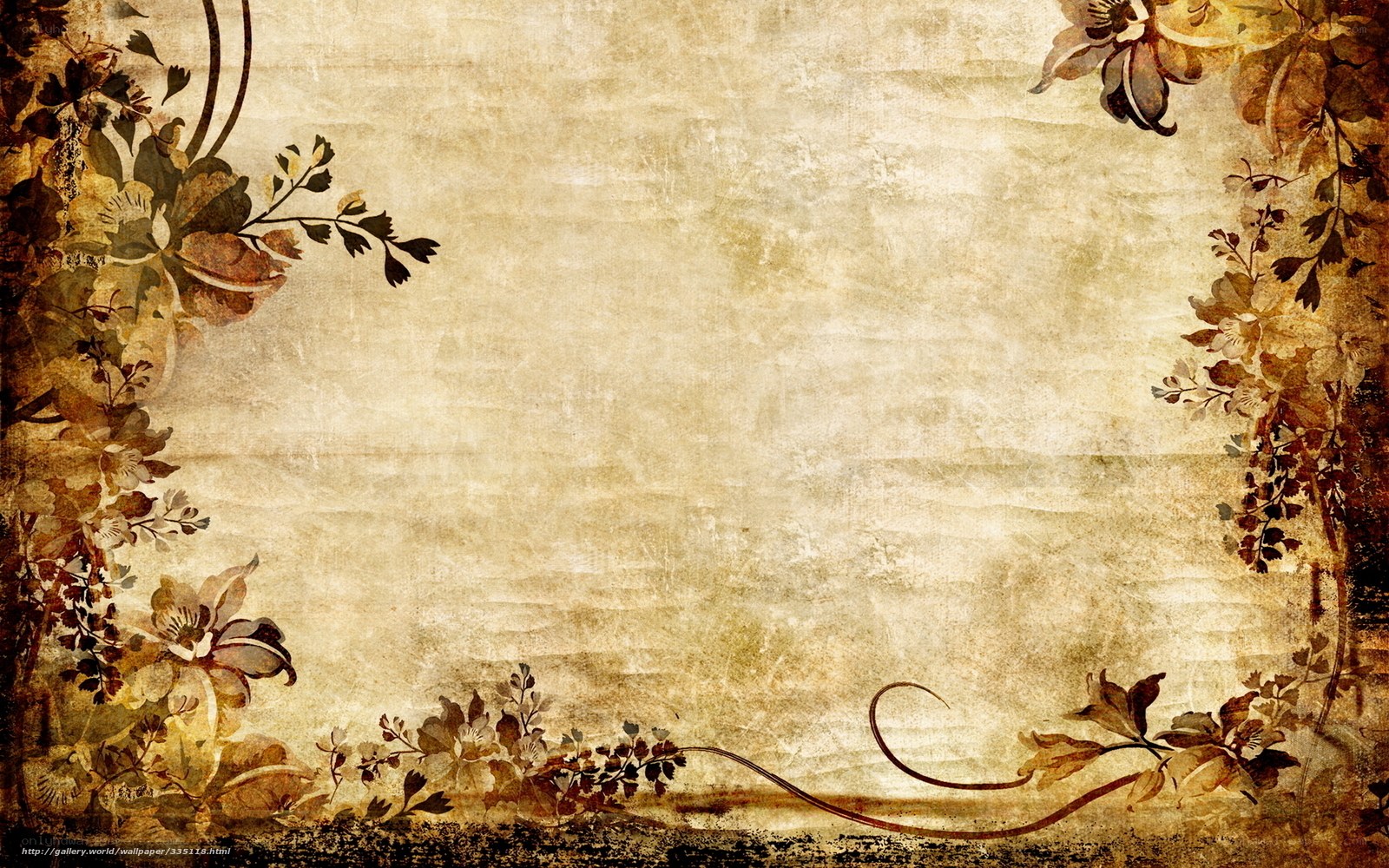 vintage floral background