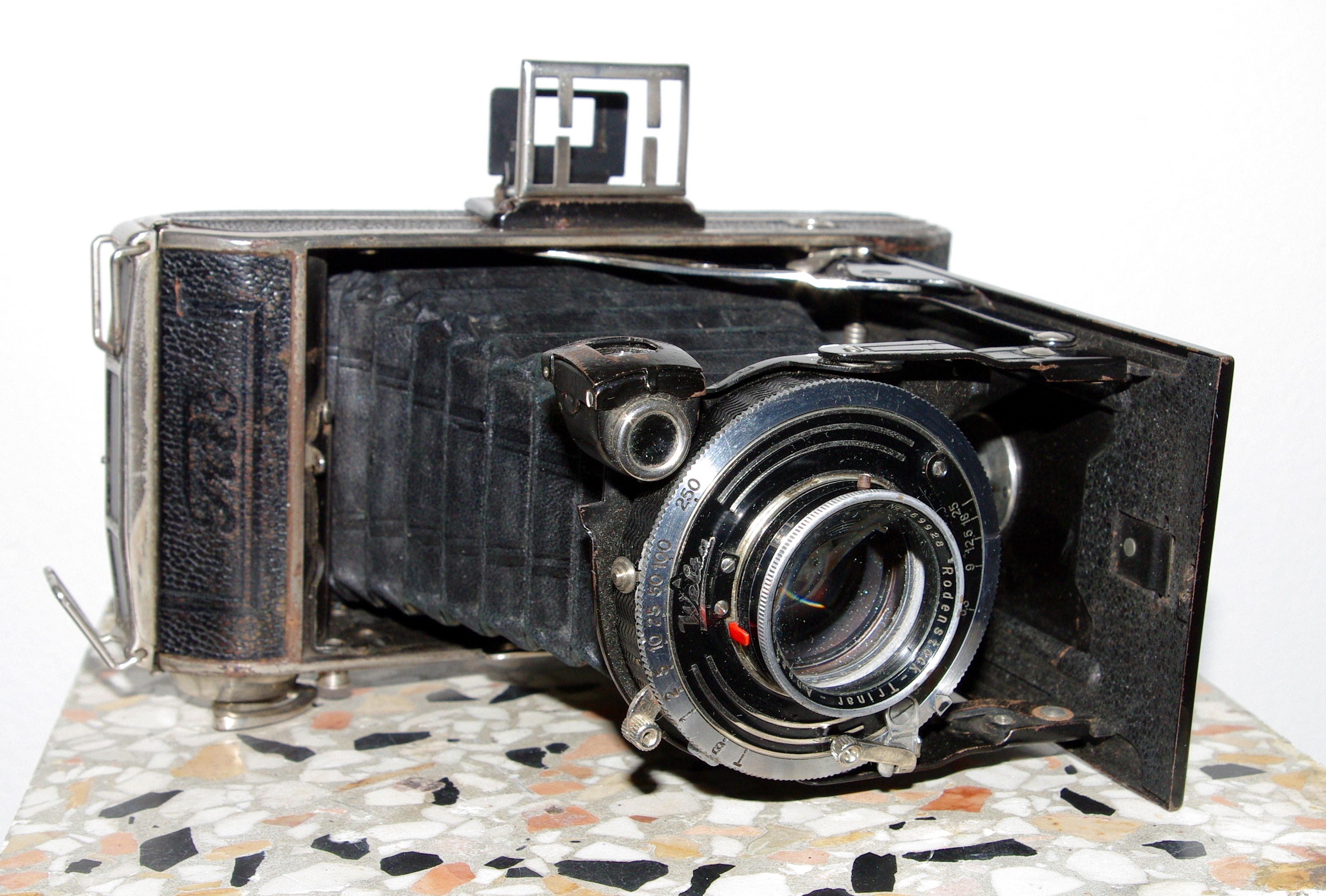 Vintage folding camera