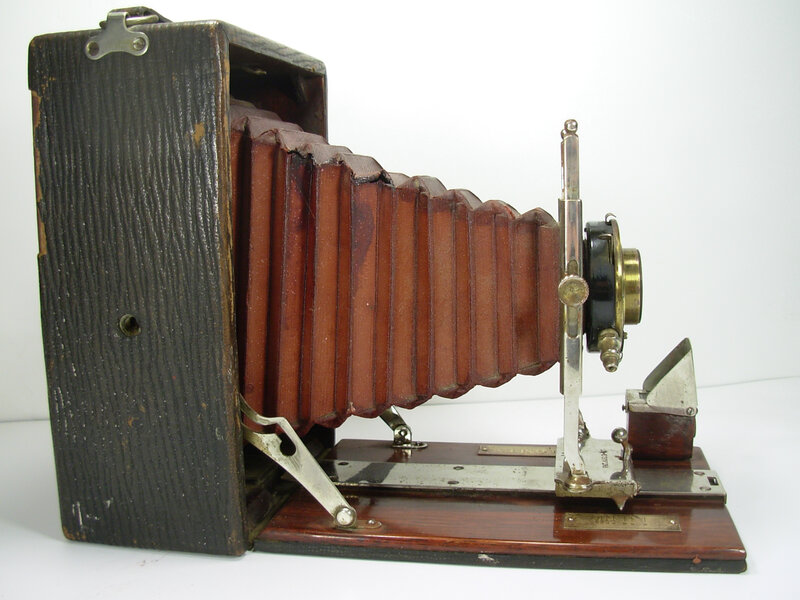 Vintage folding camera