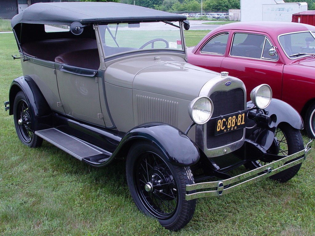 Vintage Ford Model A car