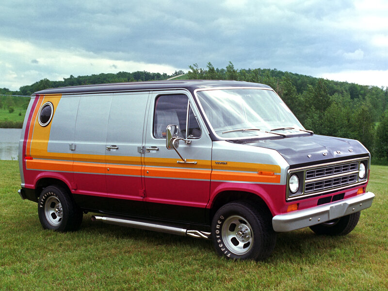 Vintage Ford Van
