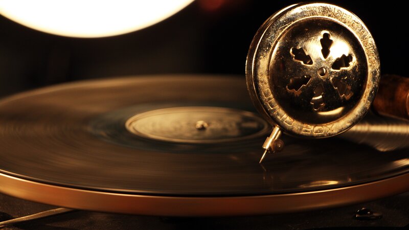 Vintage Gramophone Player
