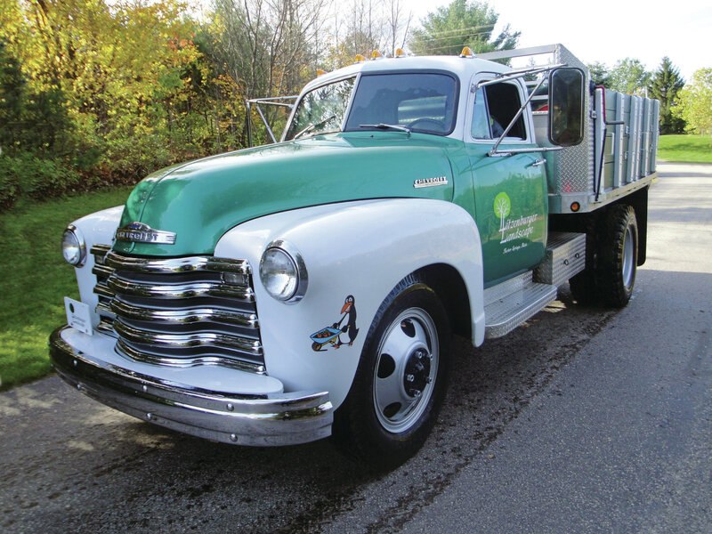 Vintage Green Truck — Calm