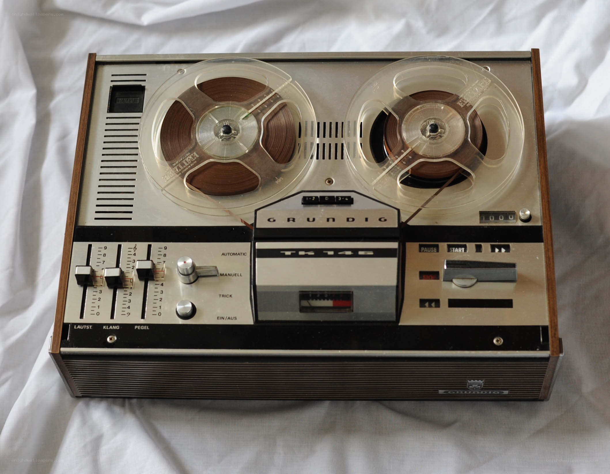 Vintage Grundig tape recorder