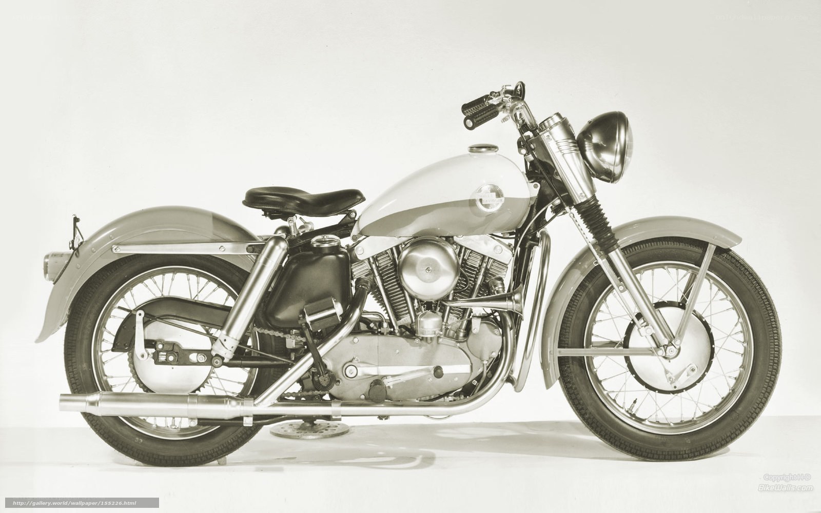 vintage harley-davidson motorcycle