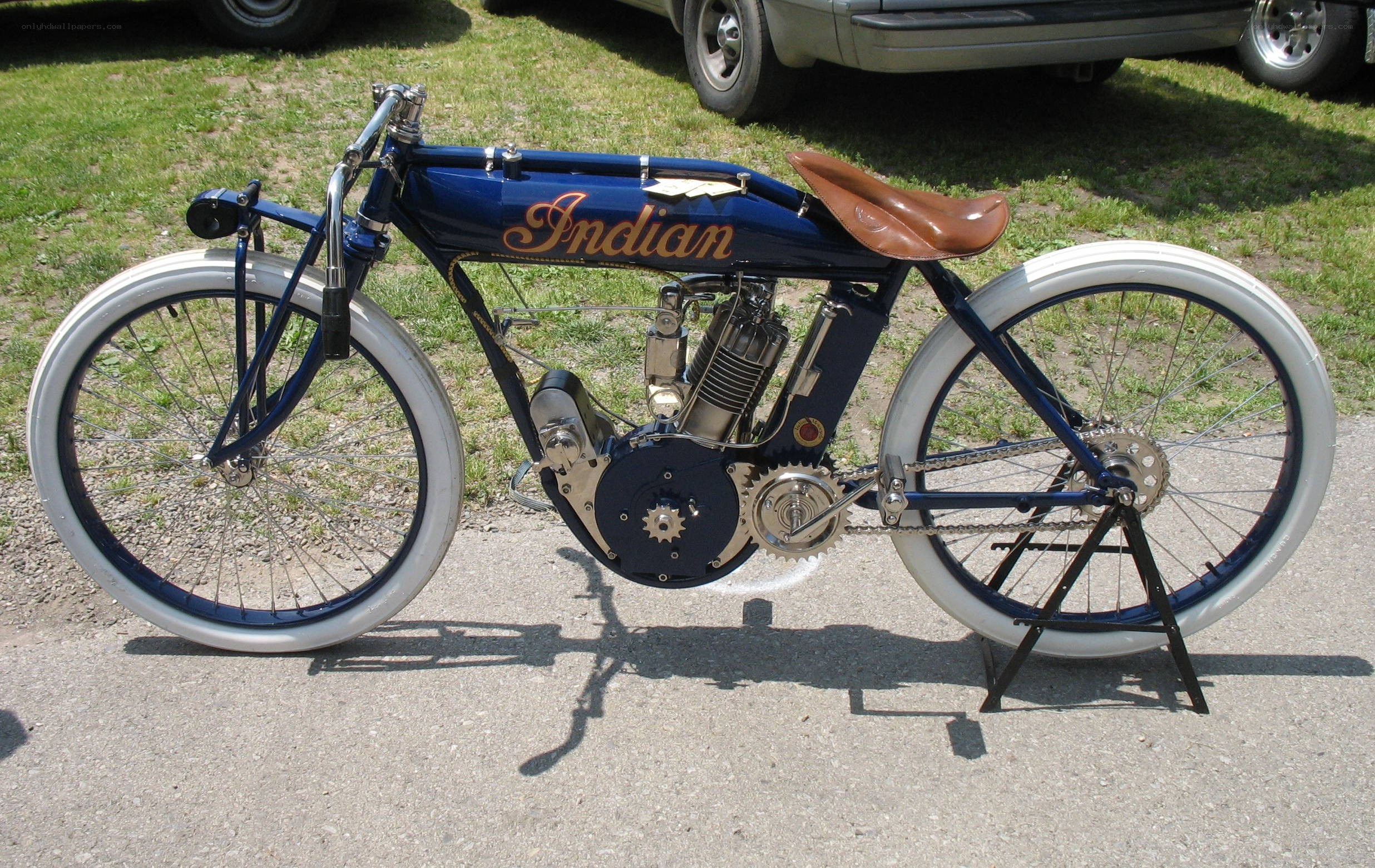 Vintage Indian motorcycle