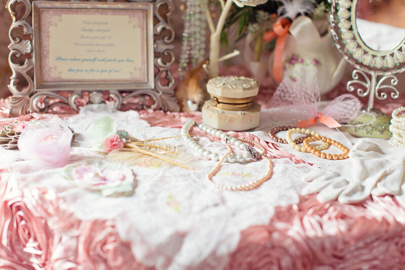 Vintage Jewelry Display