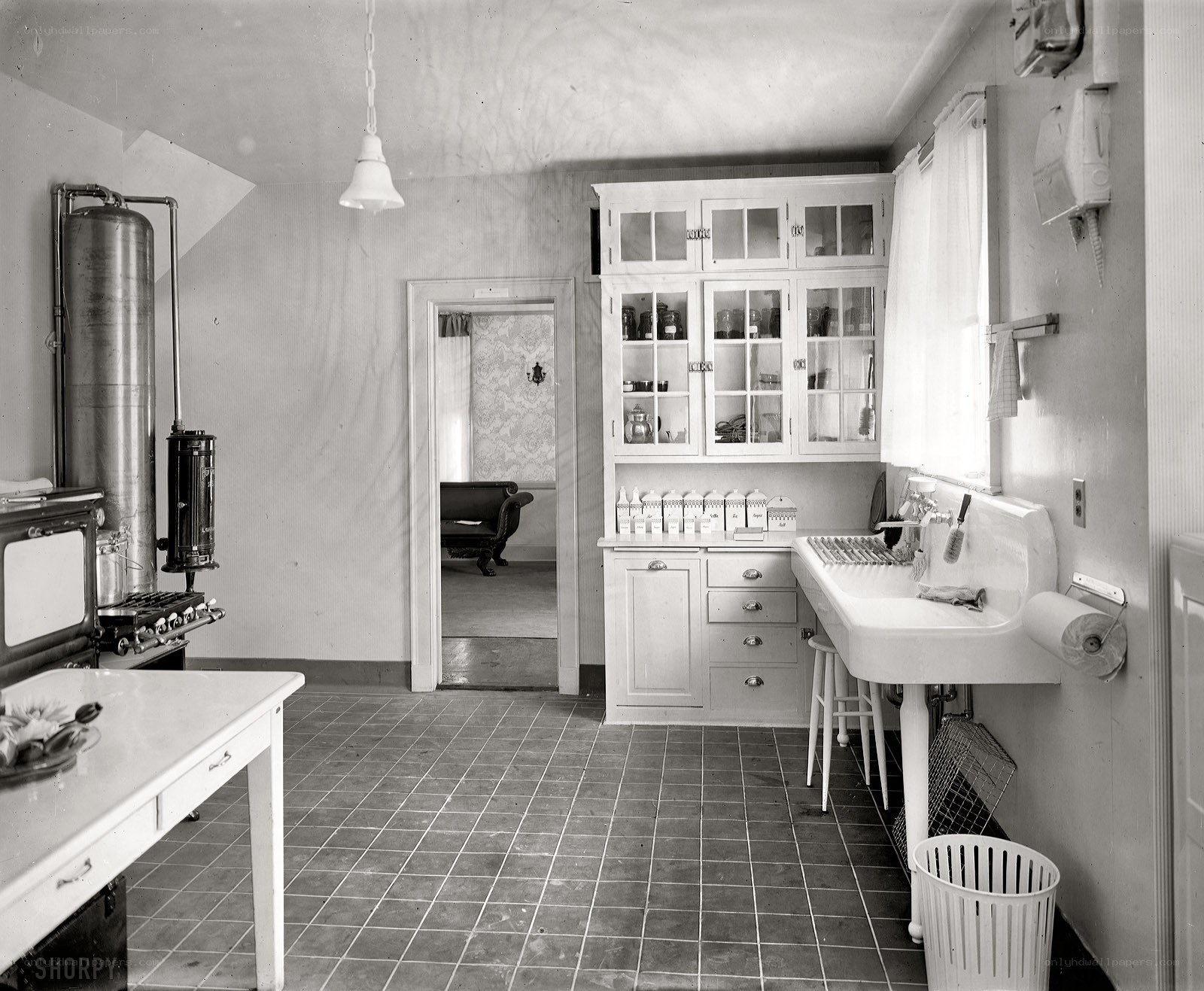 Vintage kitchen interior