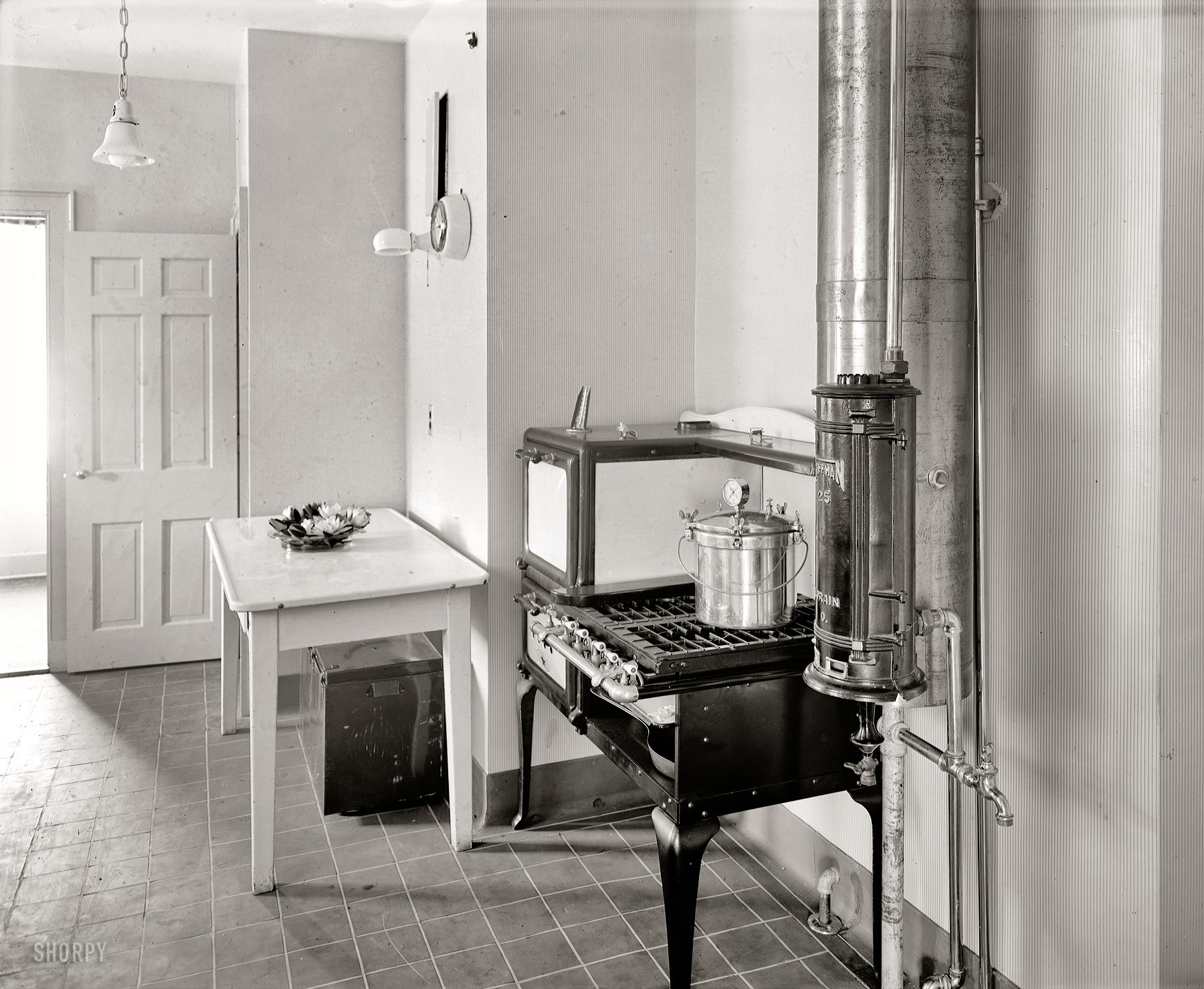 Vintage kitchen with stove