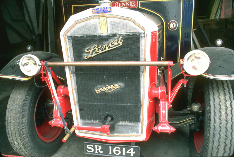 Vintage Lancel fire engine