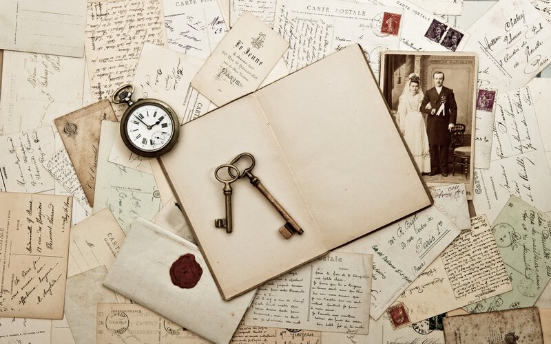 Vintage Letters and Photo