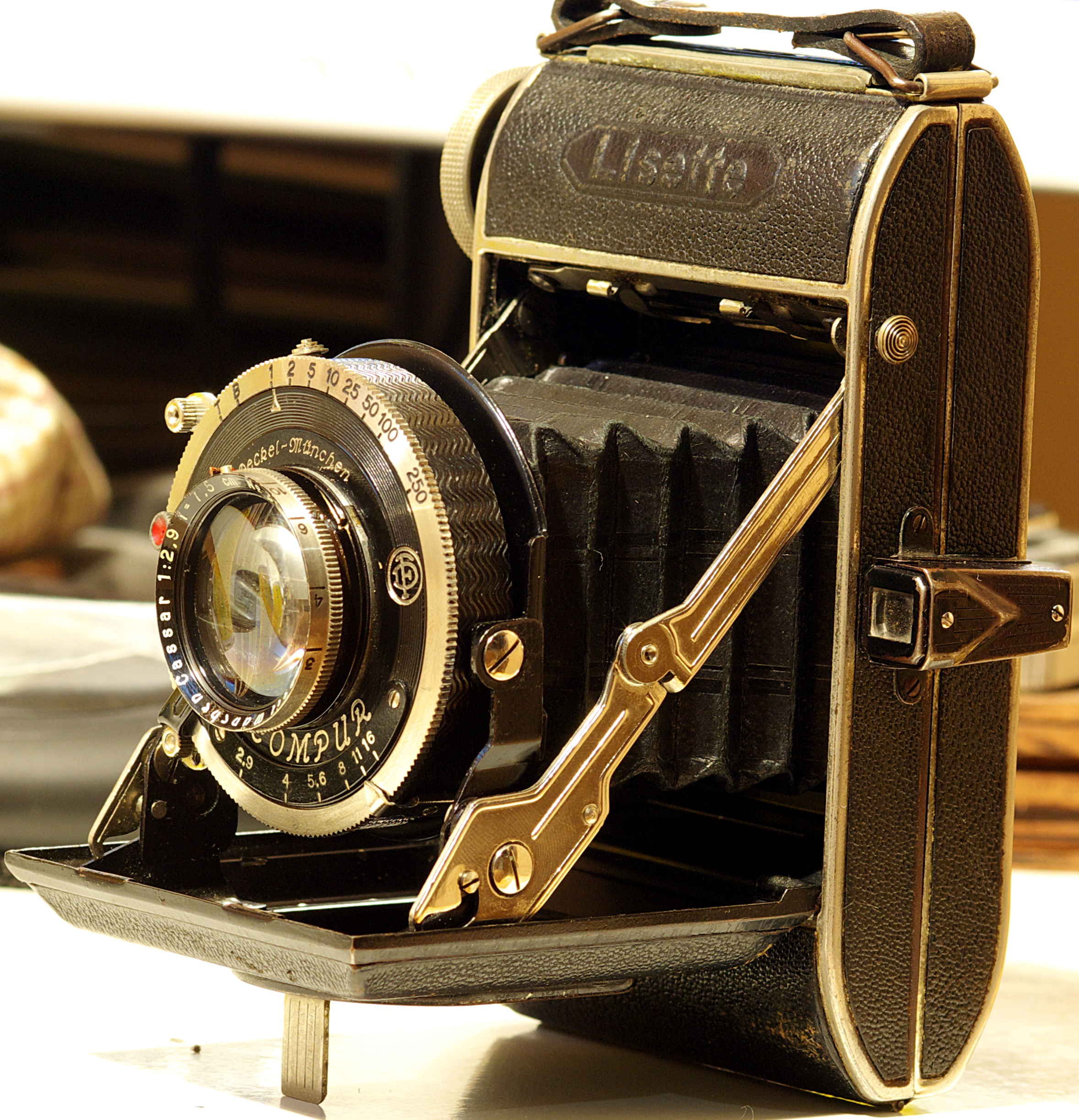 Vintage Lisette folding camera