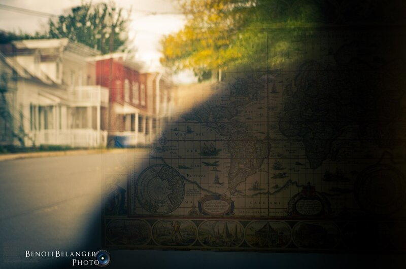 Vintage Map Overlay