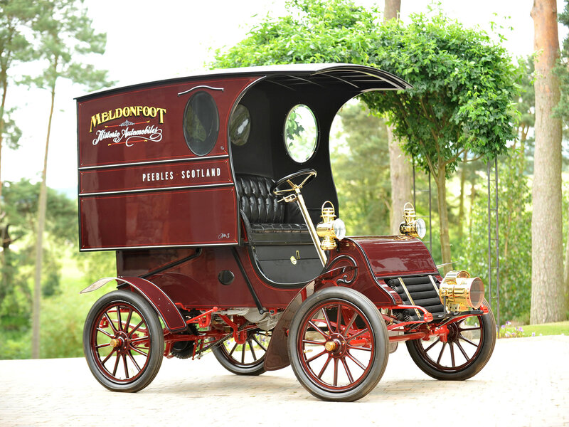 Vintage Maroon Automobile — Serene