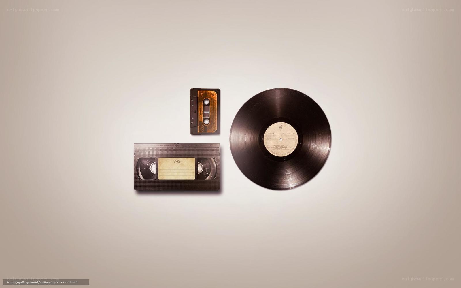 Vintage media collection
