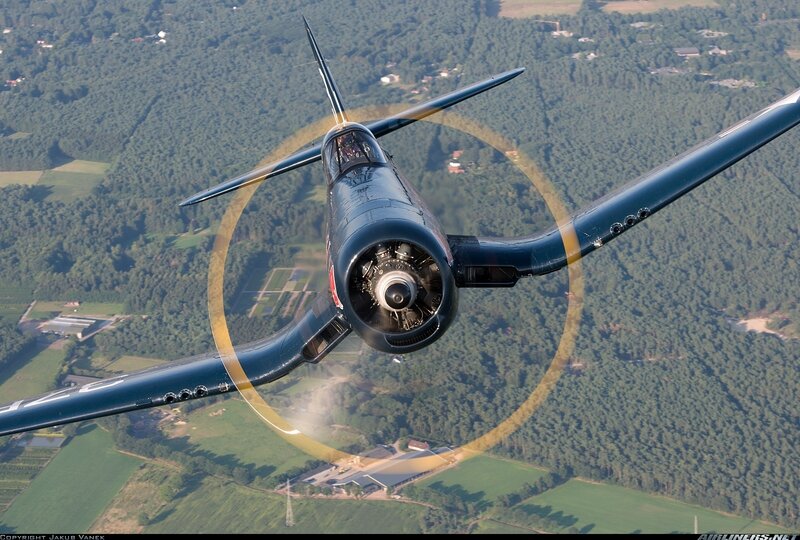 Vintage Military Aircraft — Blue, Dynamic