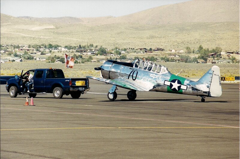 Vintage Military Airplane — Gray