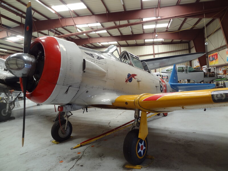 Vintage Military Airplane — White