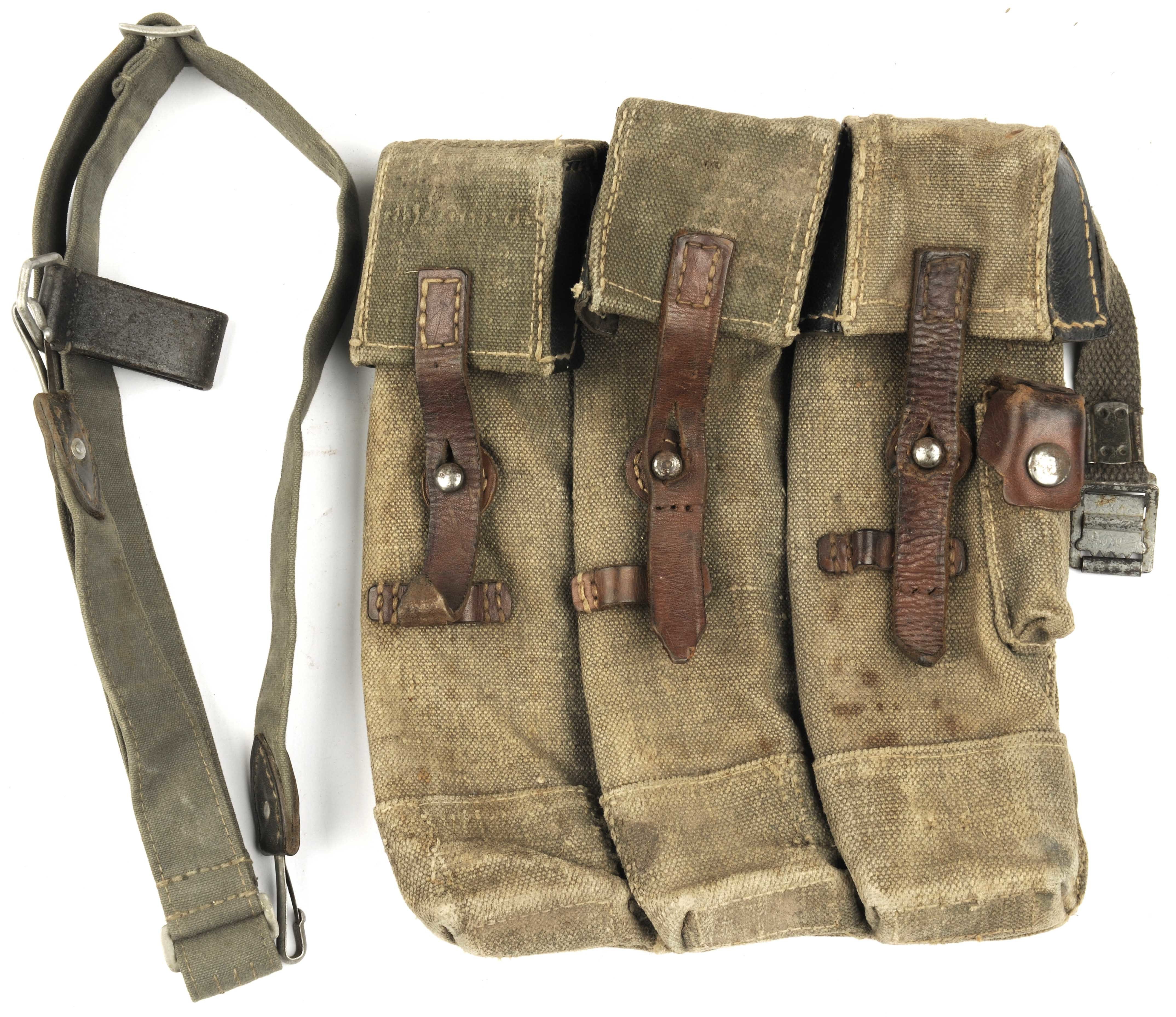 Vintage military ammunition pouch