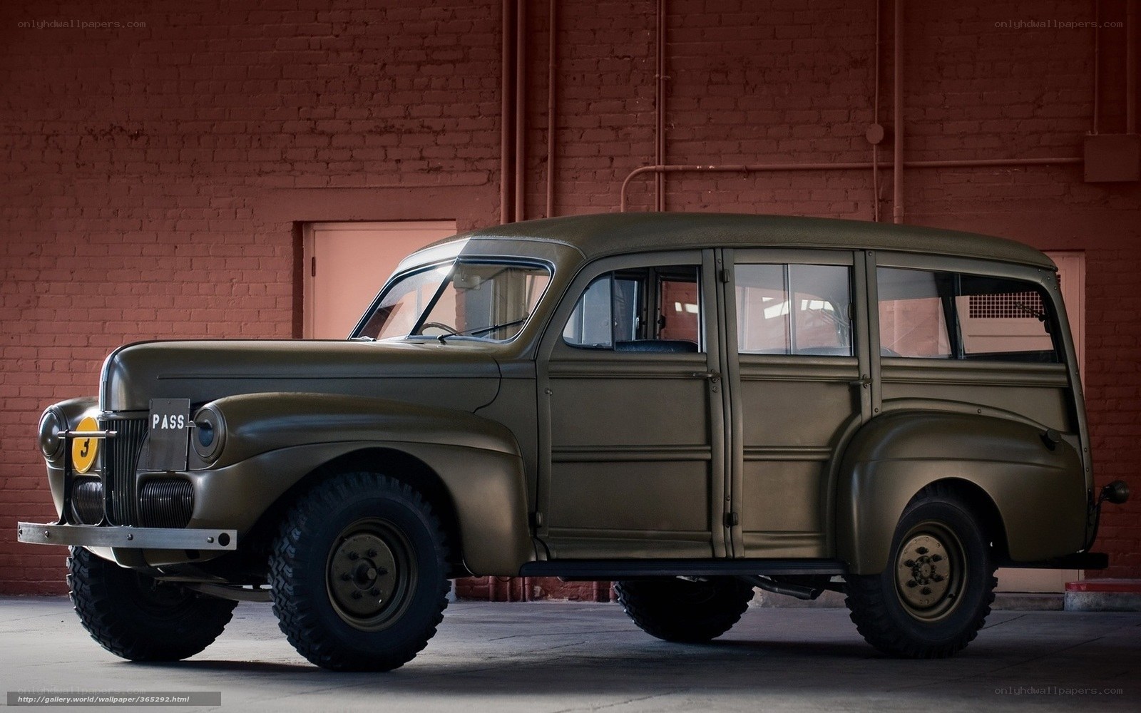vintage military station wagon