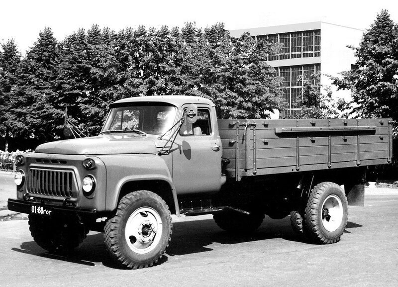 Vintage military truck