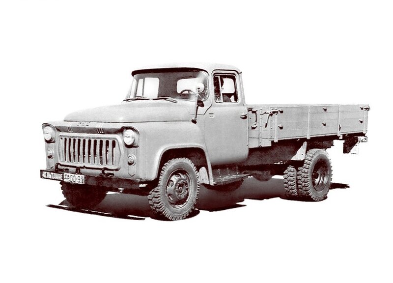 Vintage military truck