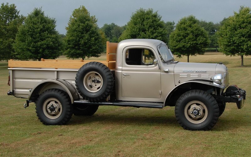 vintage military truck