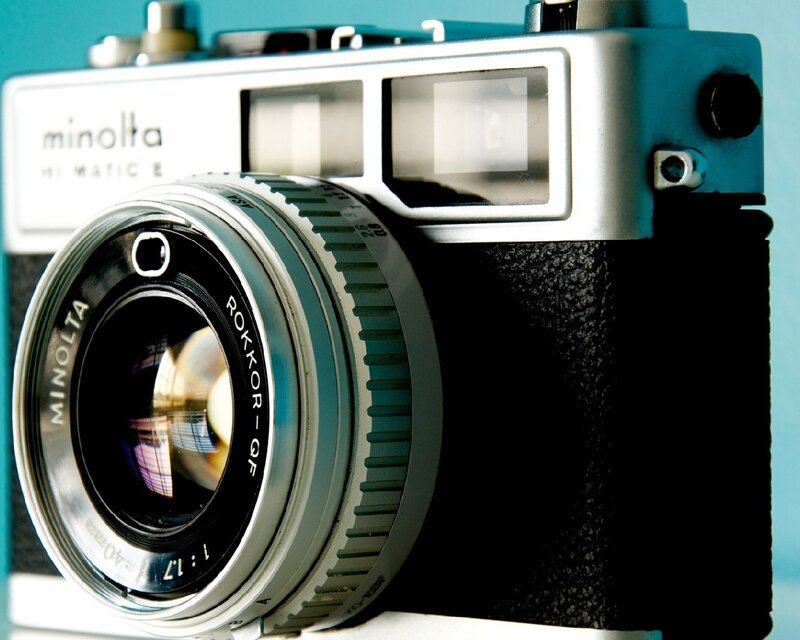 Vintage Minolta camera