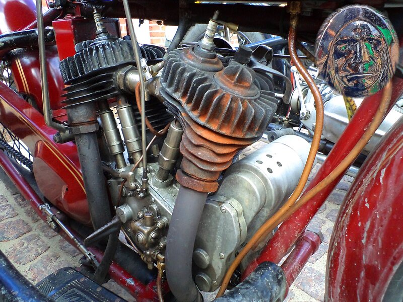 Vintage Motorcycle Engine