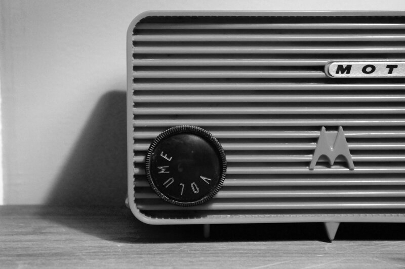 vintage motorola radio