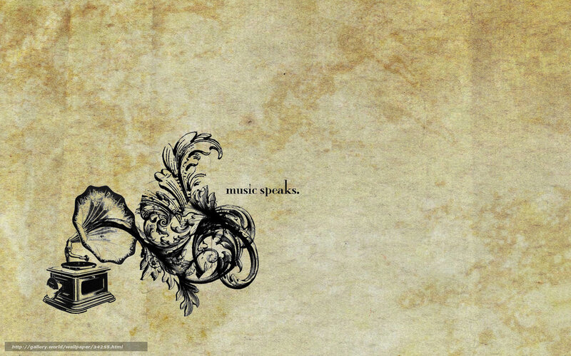 vintage music speaks