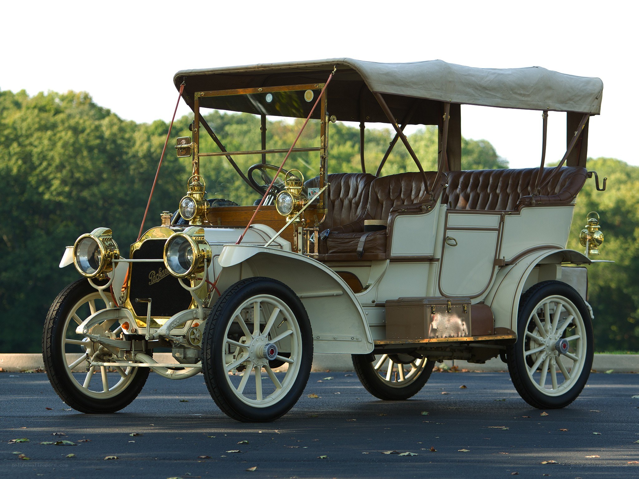 Vintage Packard automobile