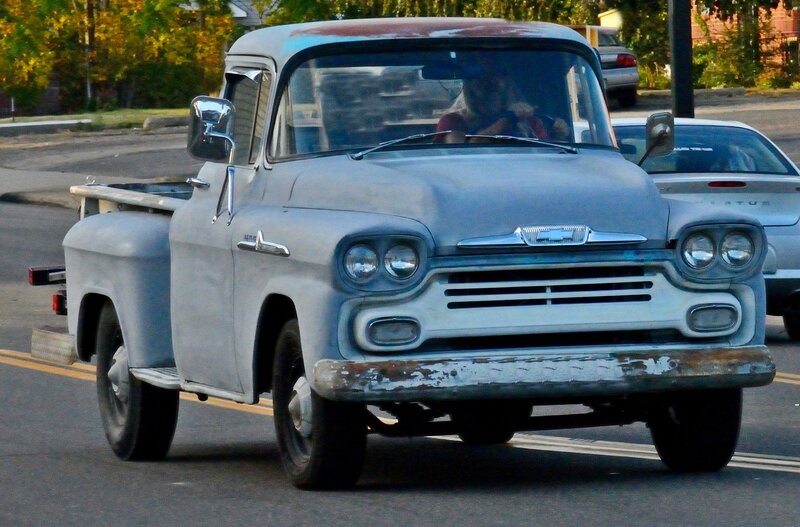 Vintage Pickup Truck — Gray