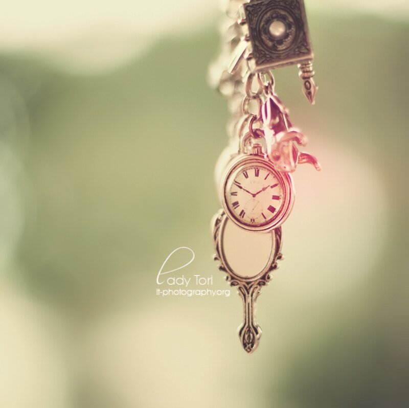 Vintage Pocket Watch Charm