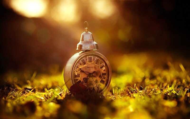 Vintage Pocket Watch — Gold, Dramatic