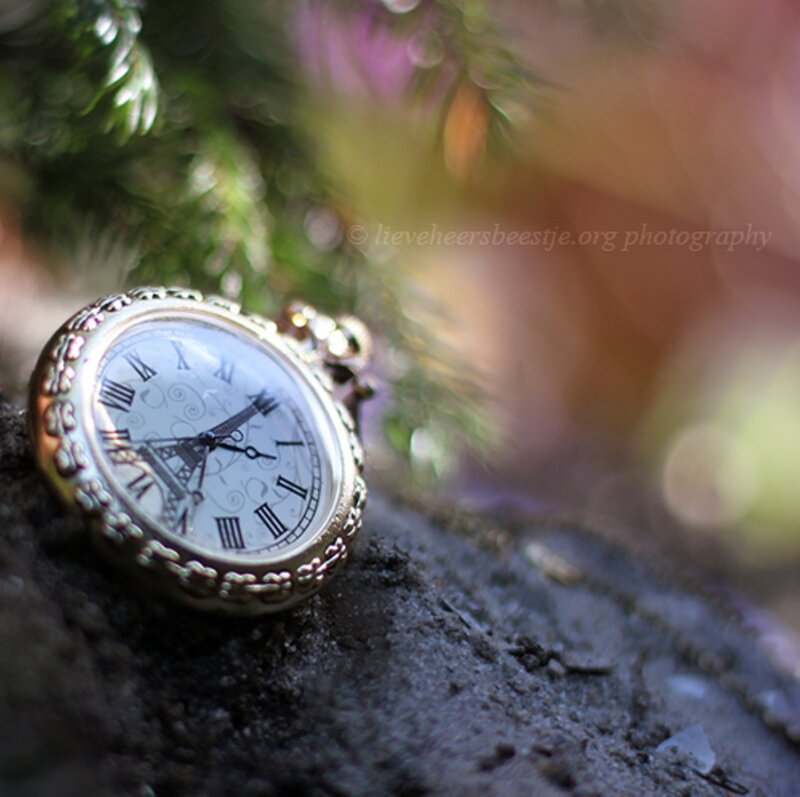 Vintage Pocket Watch — Gold