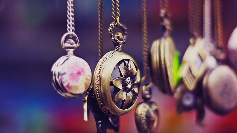 Vintage Pocket Watches — Gold