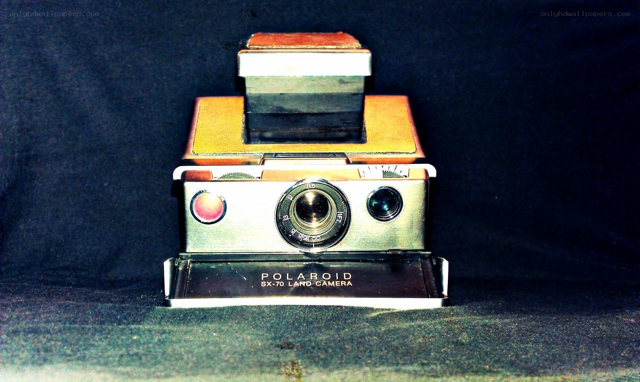 Vintage Polaroid SX-70 camera
