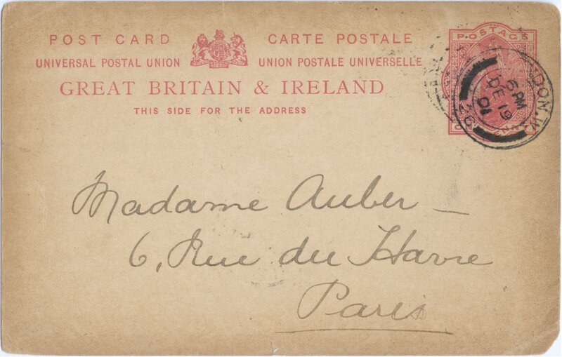 Vintage postcard from Great Britain