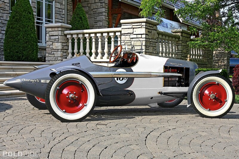 Vintage Race Car — Gray