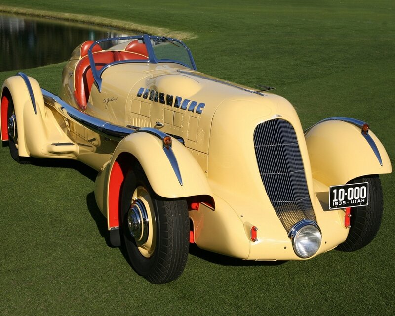 Vintage Race Car — Yellow, Serene