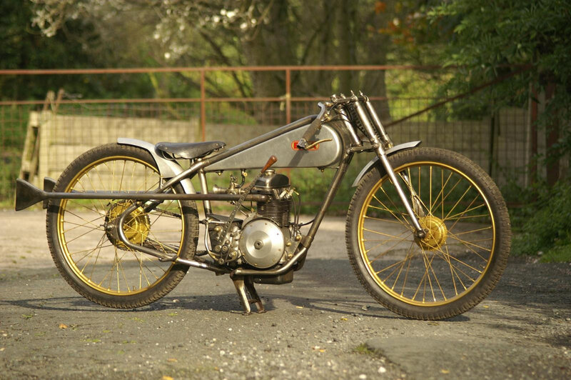 Vintage Racing Motorcycle