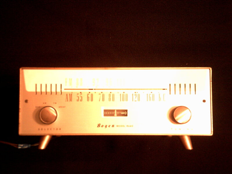 vintage radio receiver