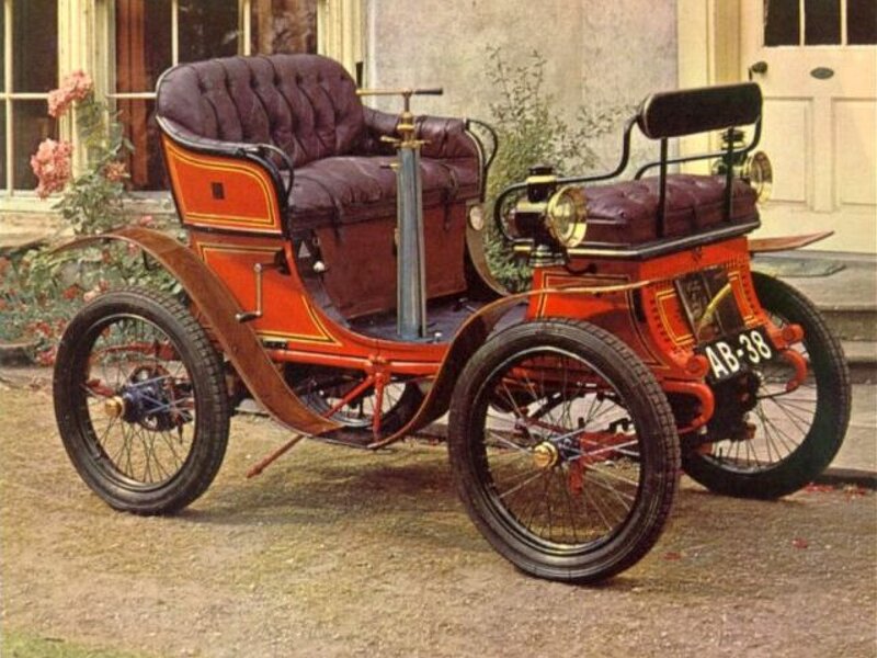 Vintage Red Automobile — Calm