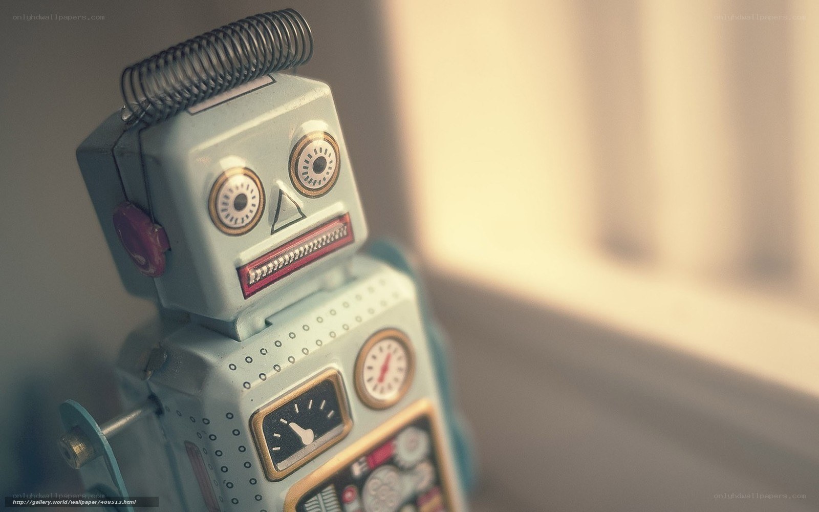 vintage robot toy