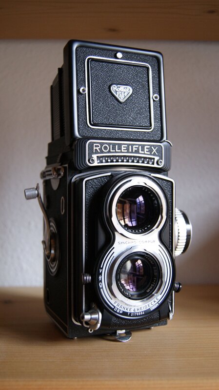Vintage Rolleiflex camera