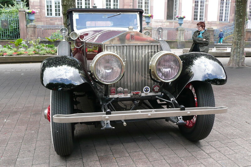 Vintage Rolls-Royce at outdoor event