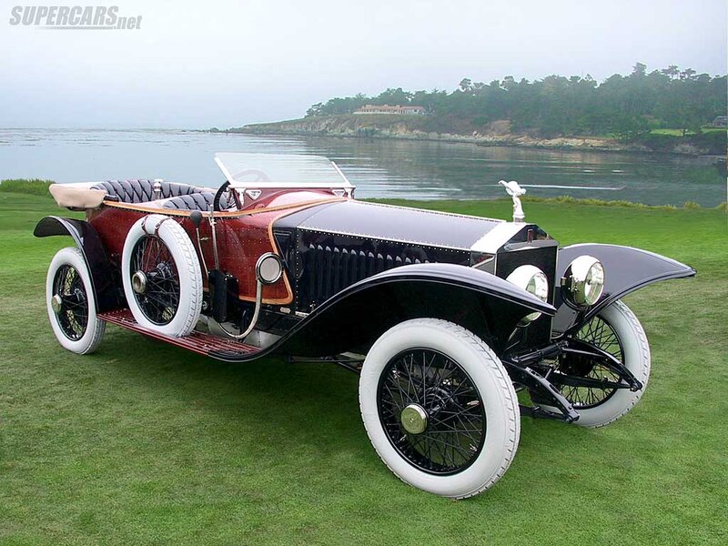 Vintage Rolls-Royce Car — Black
