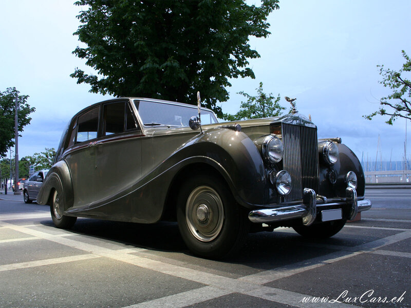 Vintage Rolls-Royce Car — Green