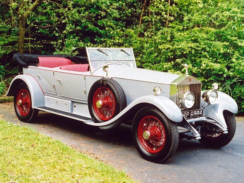 Vintage Rolls-Royce Car — Silver